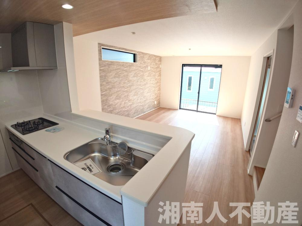 寒川町一之宮14期　新築戸建全6棟　の居間・リビング|ゆったり過ごせる居間です