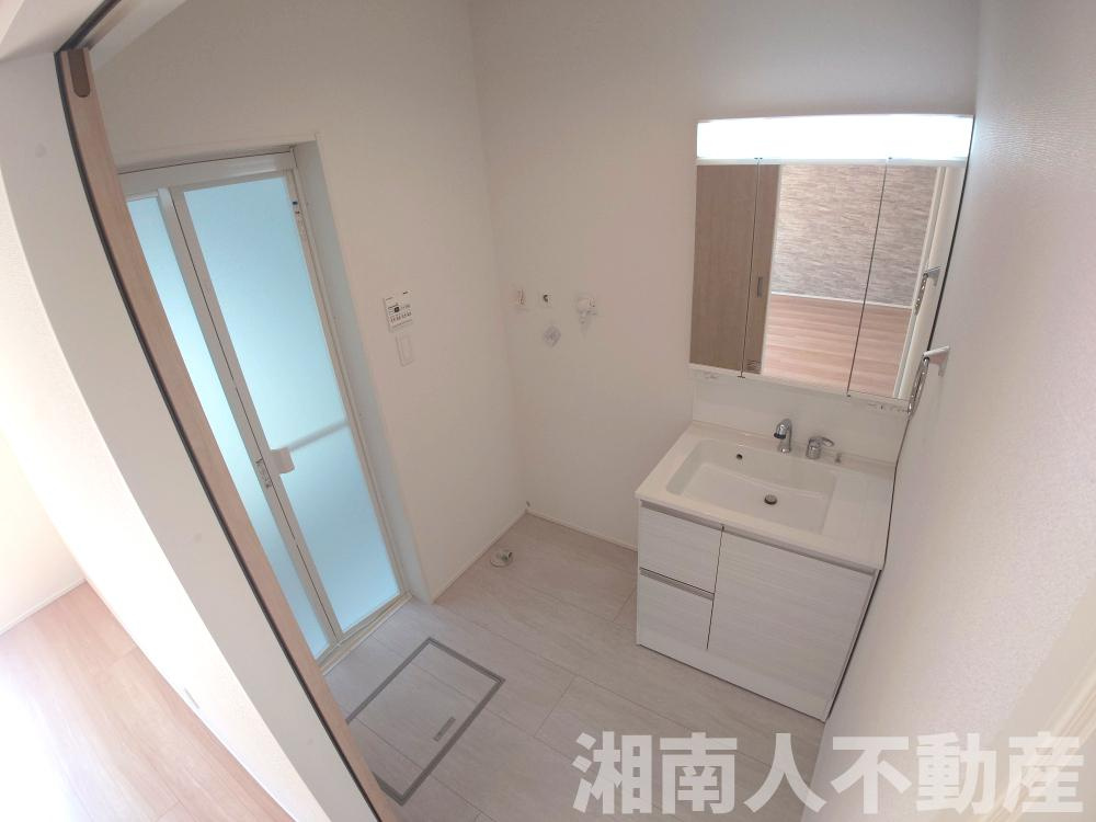 寒川町一之宮14期　新築戸建全6棟　の独立洗面台|独立洗面化粧台付き