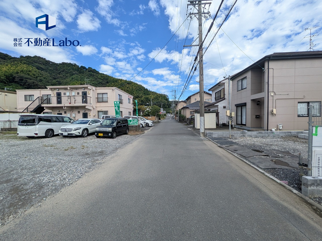 ハートフルタウン　清水区蜂ヶ谷247番　全1棟　の外観|バルコニーは南東向きで日当たり良好