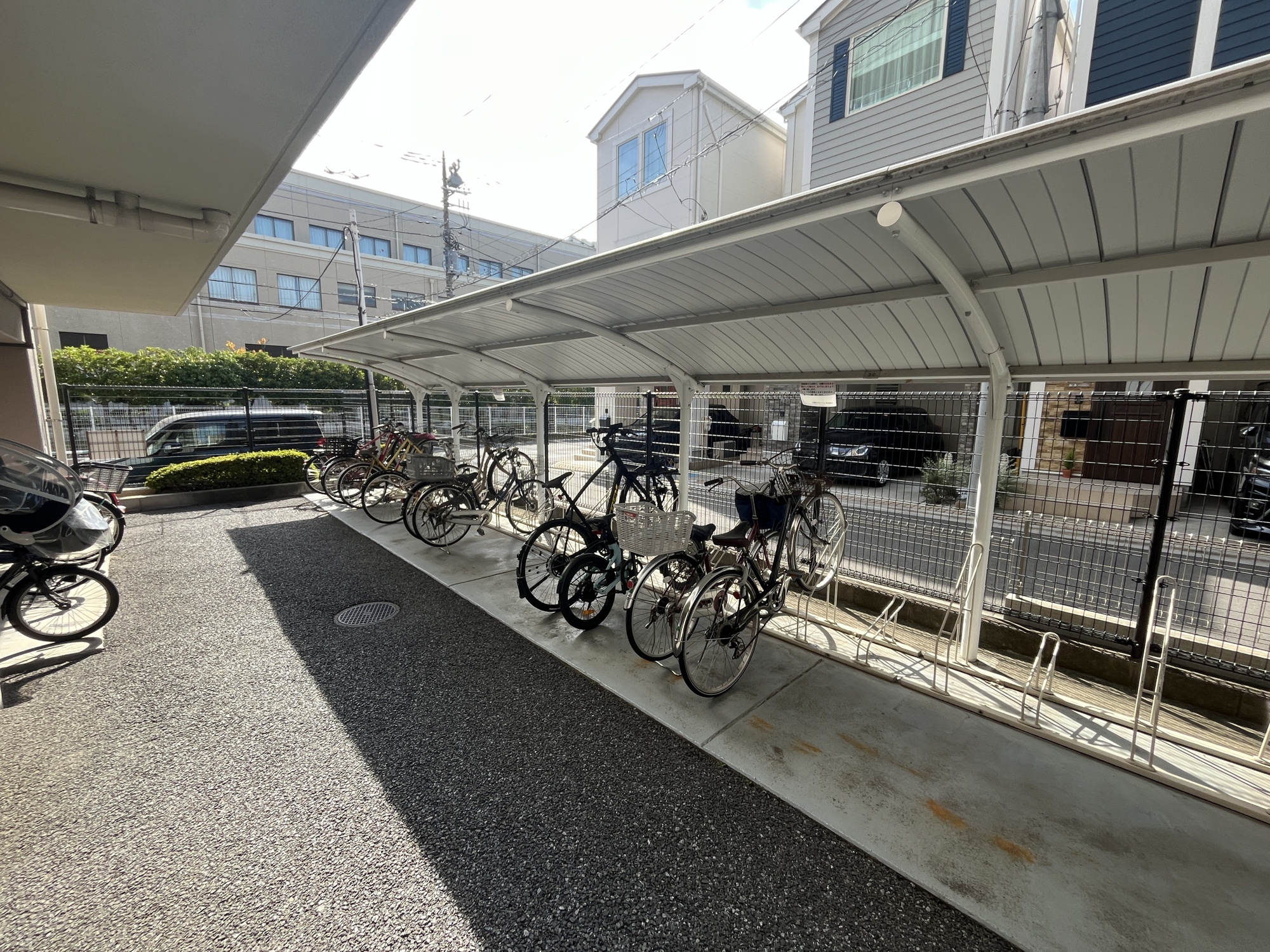 丸善中浦和ダイヤモンドマンションの駐輪場