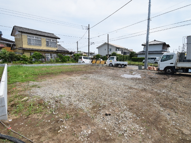 【３号棟：現地土地写真】