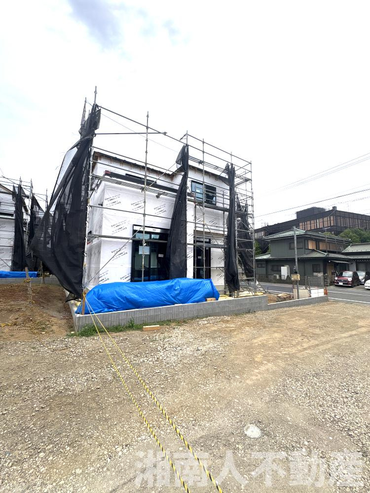 平塚市大神2丁目　新築戸建の外観|現在建築中です