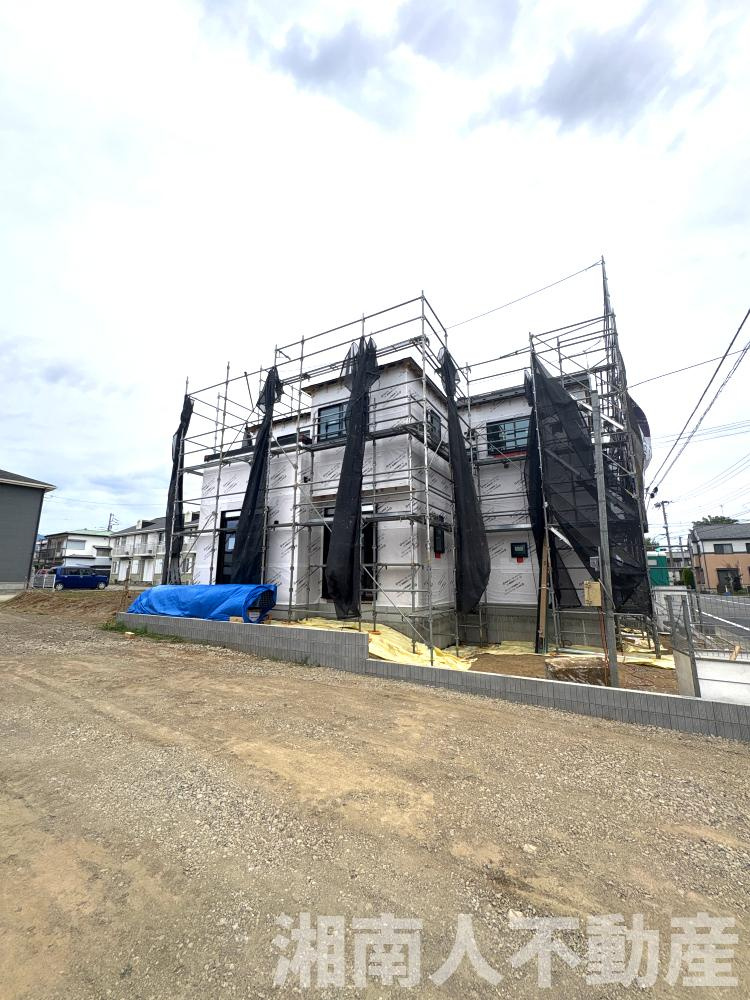 平塚市大神2丁目　新築戸建の外観|現在建築中です