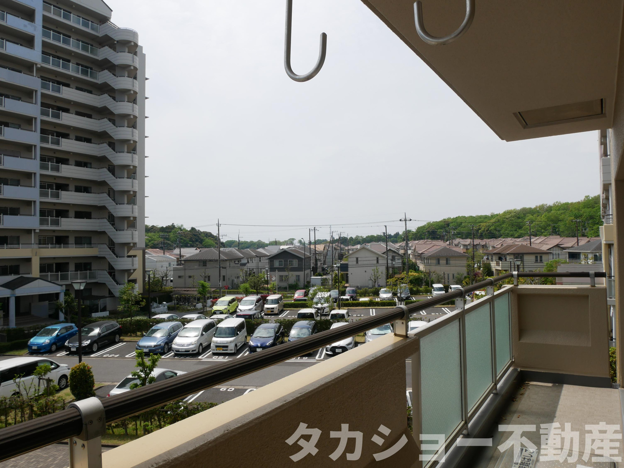 プラザ学園前10号棟の展望