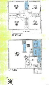 4号棟　間取り図