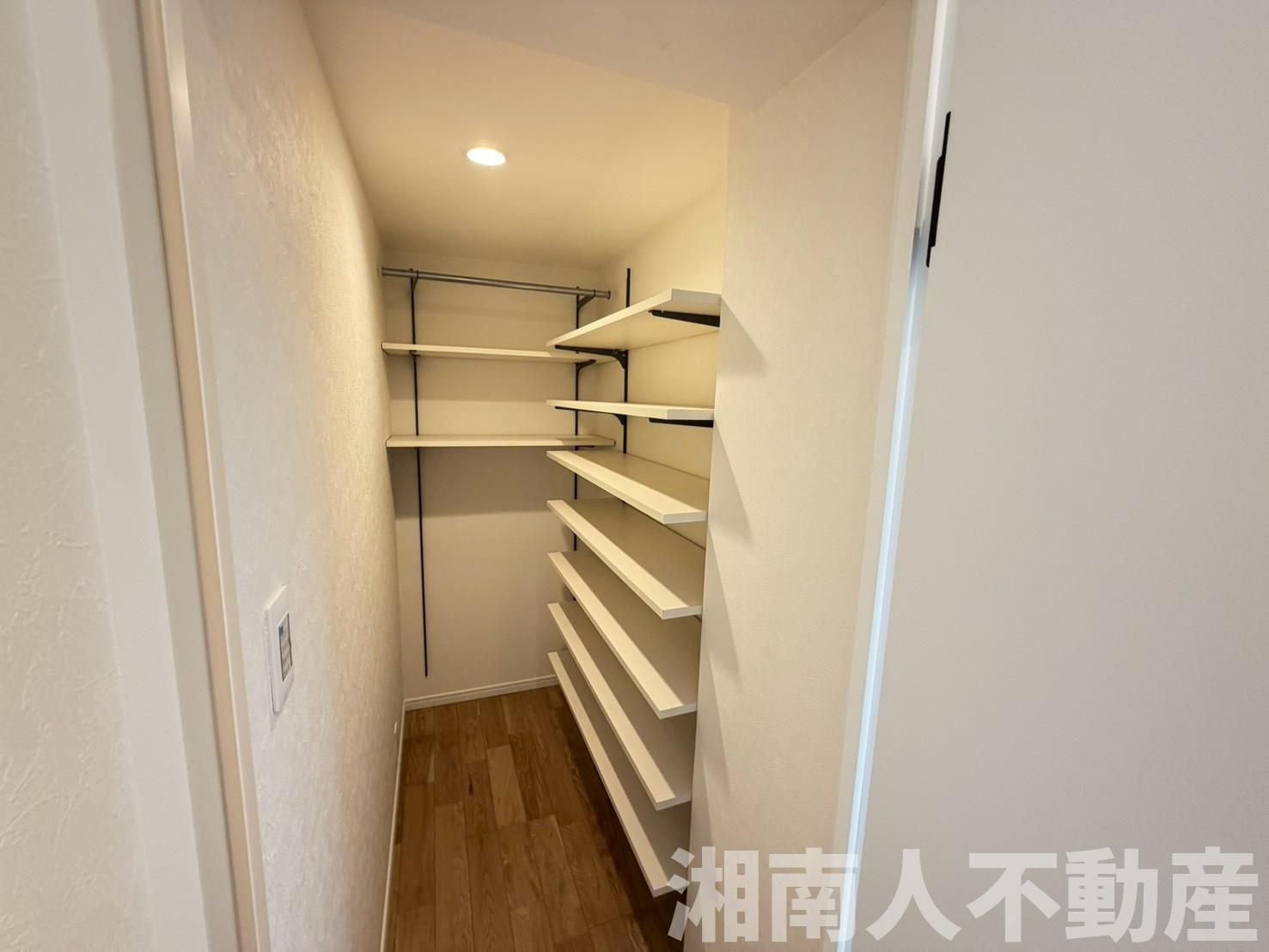 マンション茅ヶ崎の収納|収納スペース豊富です