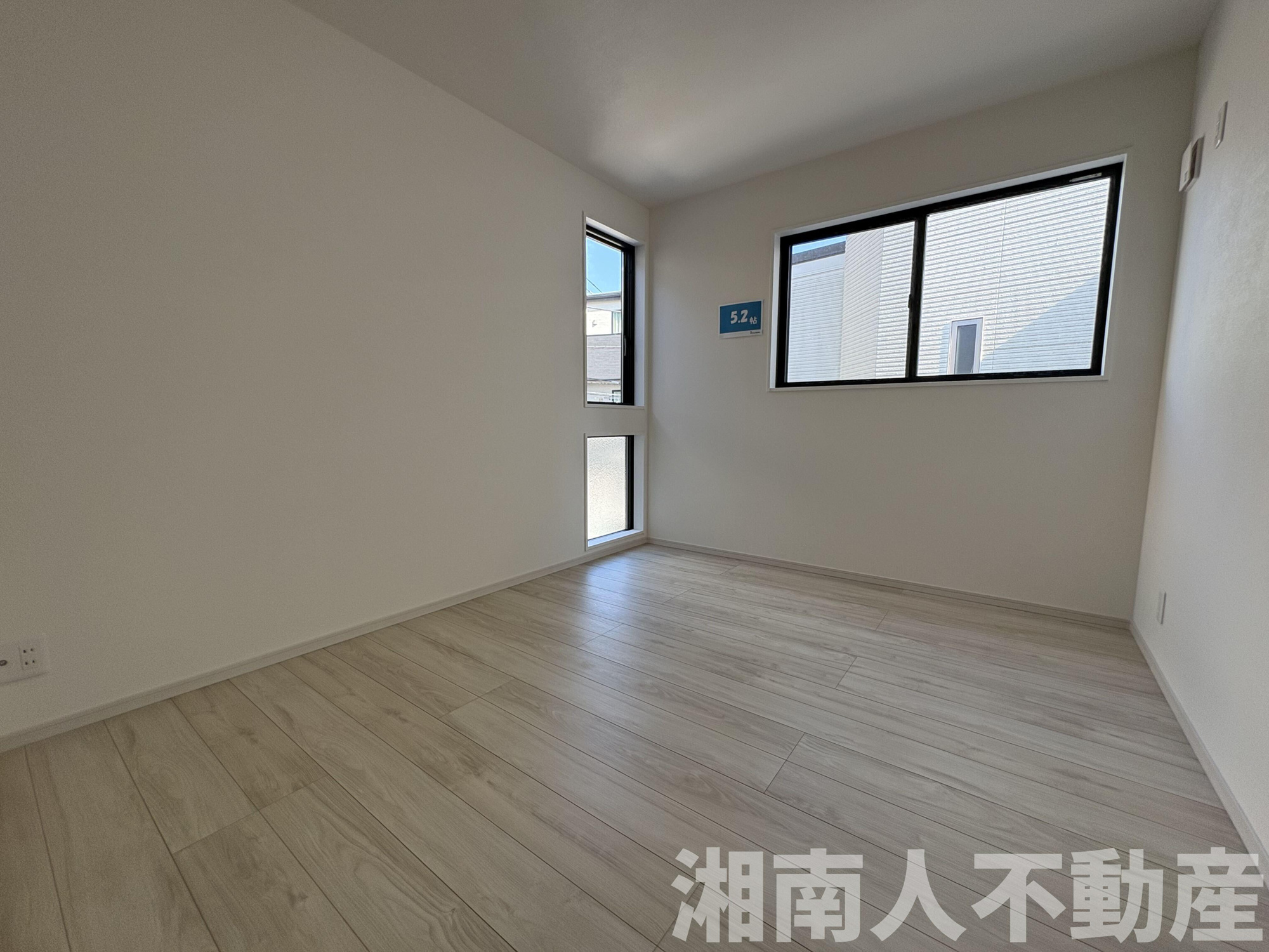 逗子市久木３丁目６３１－１２，１３，５新築戸建ての洋室|コンパクトで使いやすい洋室です