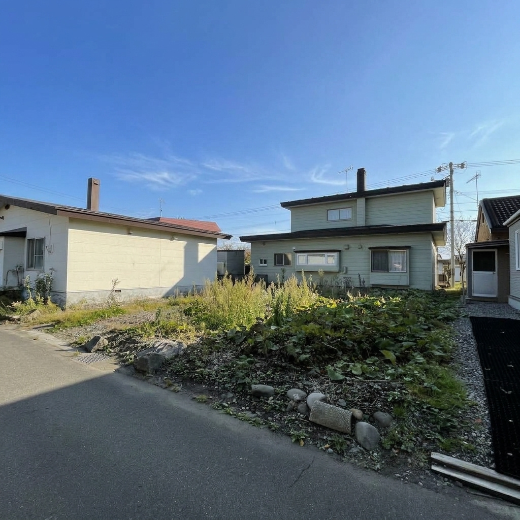 登別市富士町5丁目8-1　土地の土地図
