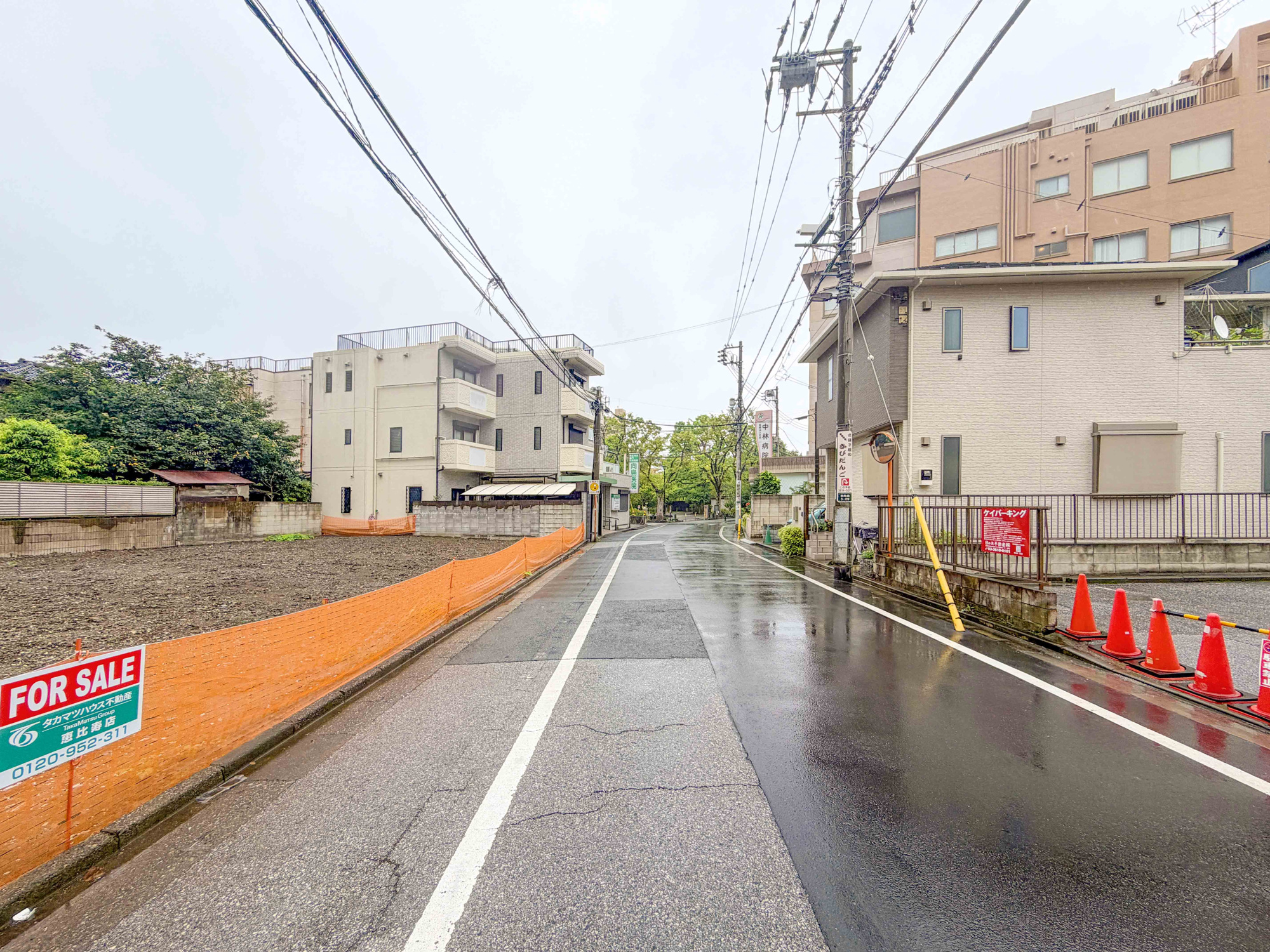 宅地分譲［墨田区東向島３丁目］の前面道路含む現地写真|現地写真（2026年９月06日撮影）