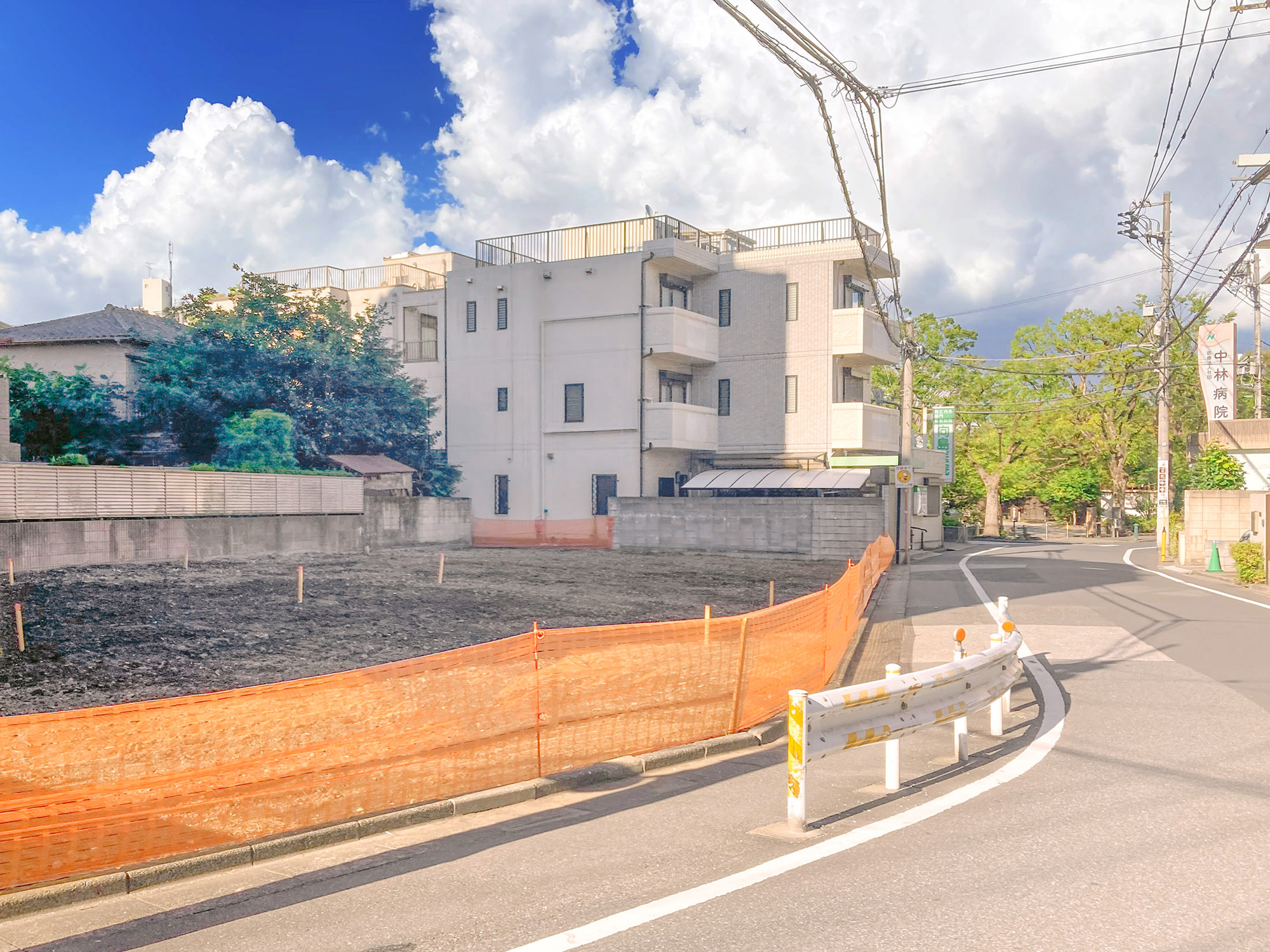 宅地分譲［墨田区東向島３丁目］の前面道路含む現地写真|現地写真（2026年8月撮影）