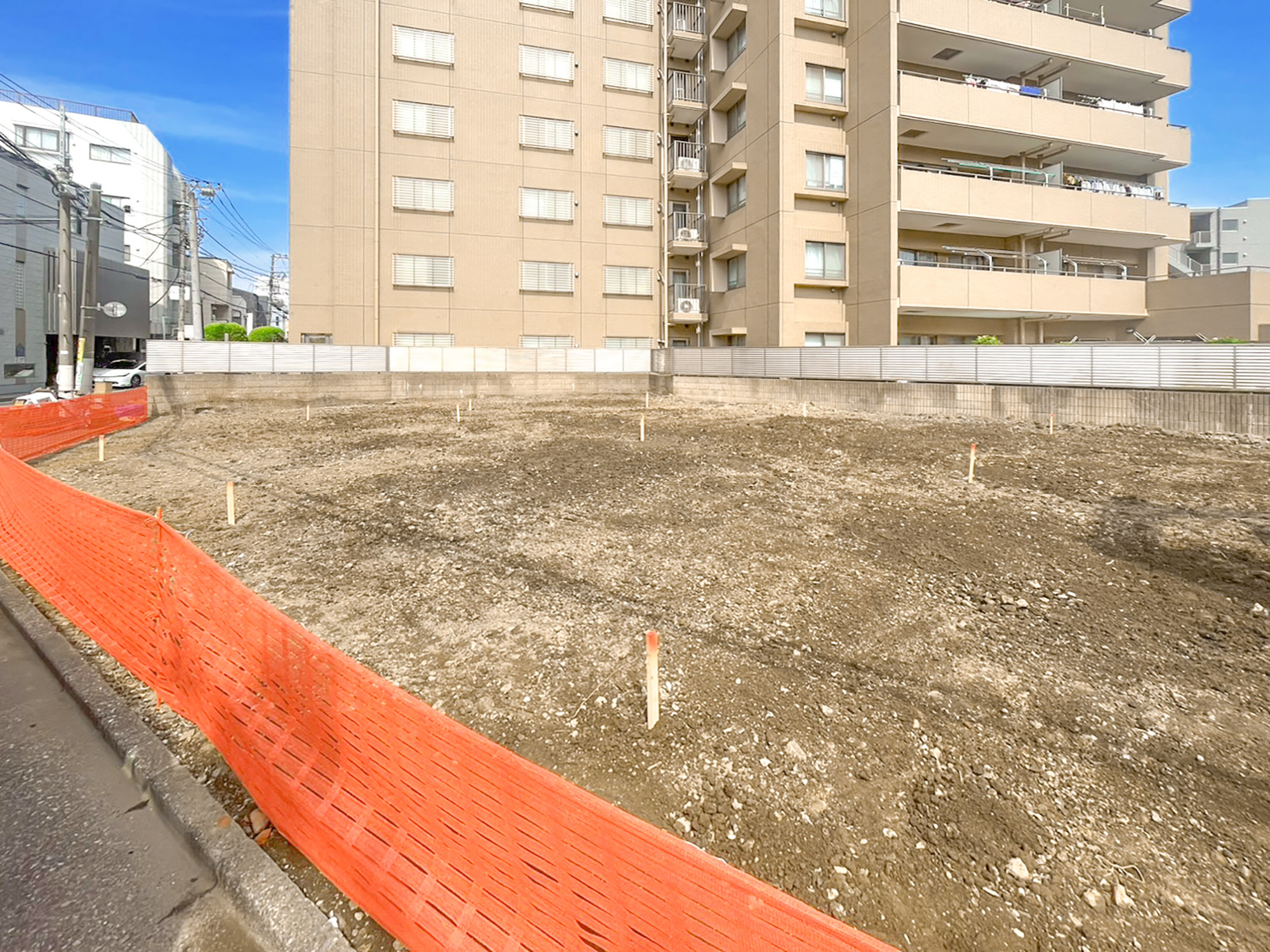 宅地分譲［墨田区東向島３丁目］の外観|現地写真（2026年8月撮影）