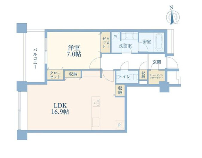 東京シーサウスブランファーレの間取り