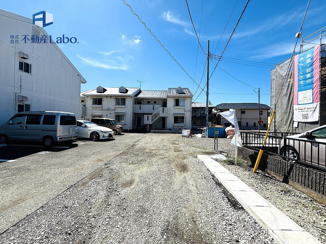 クレイドルガーデン　沼津市大岡　第34　全4棟の前面道路含む現地写真