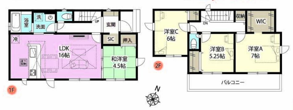 【5号棟　間取図】