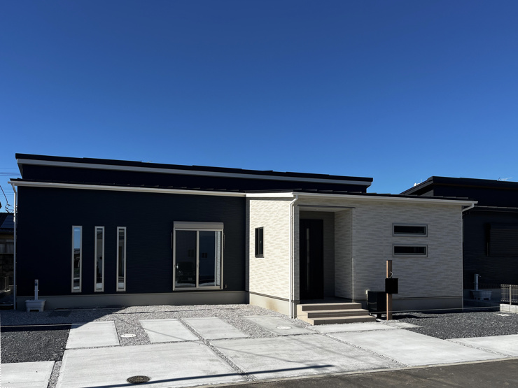 【みどり市笠懸町阿左美10区画　3号棟　外観　】