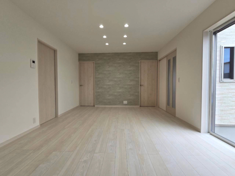 【居間・リビング】みどり市笠懸町阿左美　3号棟「全10区画」平屋住宅■ファイブイズホーム■