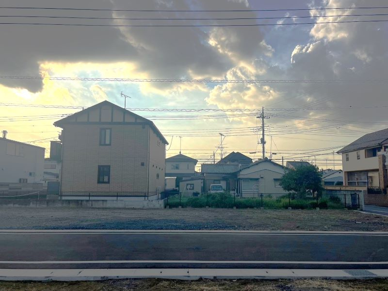 【館林市西美園町　全6区画　1号地】
北東角地の247.85㎡(74.97坪)です。
こだわりのあるお好きなプランで建てられます。