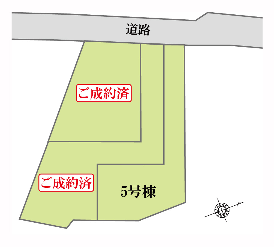 残り1棟◆３７坪◆カースペース２台◆パントリー・SIC・WIC～田谷町　新築戸建～の区画図