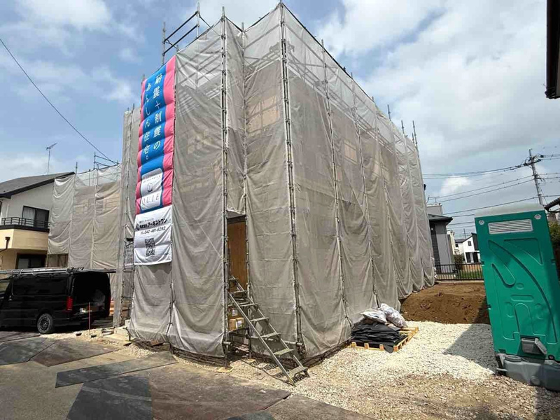 【外観】春日部市西金野井　全3棟の1号棟　新築一戸建て