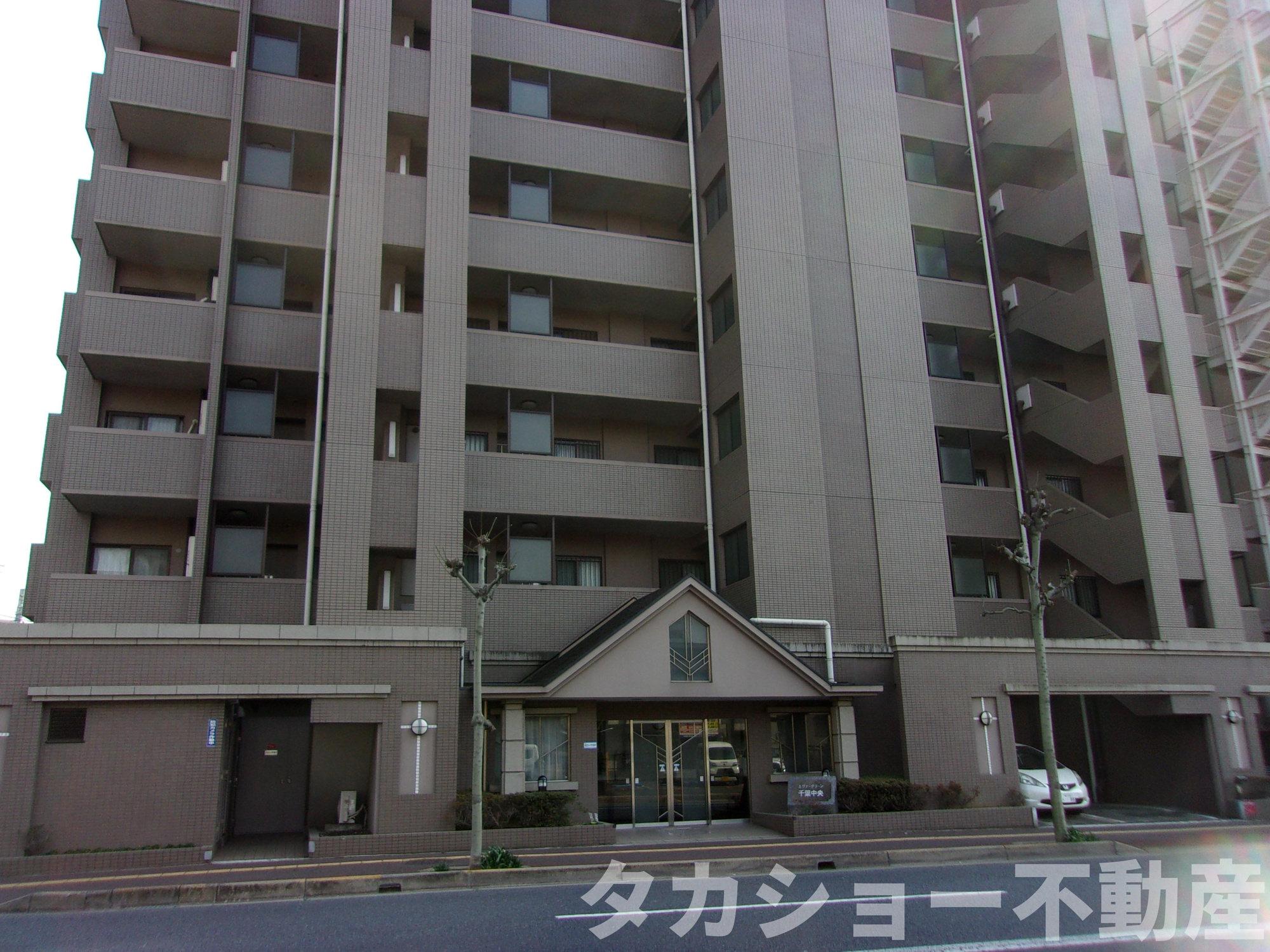 エヴァーグリーン千葉中央の外観|きれいな外観です