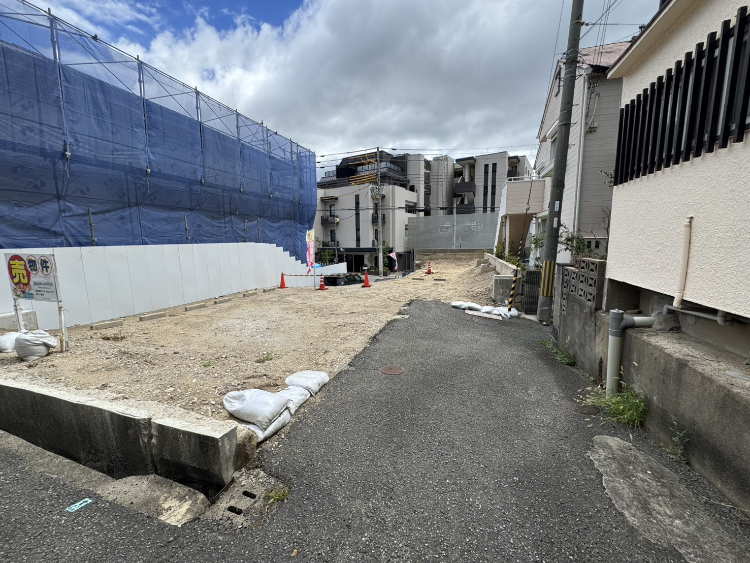 篠原本町５丁目売土地の外観