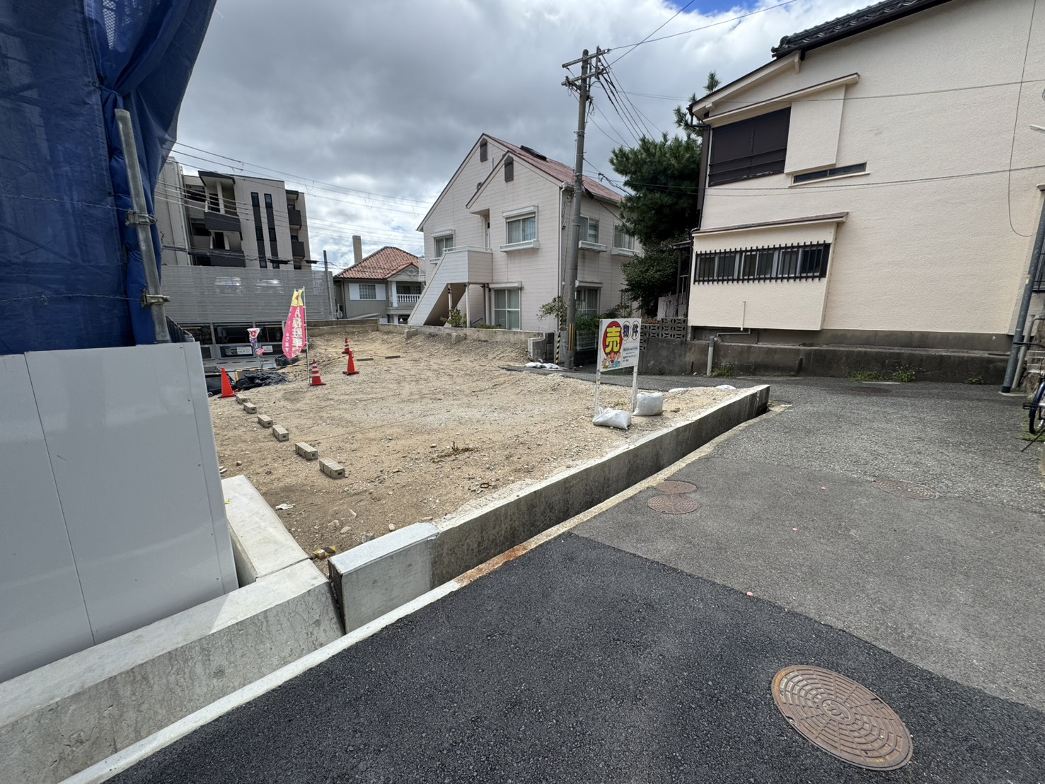 篠原本町５丁目売土地の外観