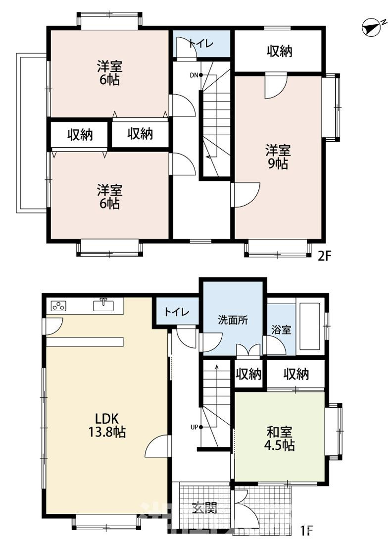 藤沢市遠藤９４４－３戸建ての間取り
