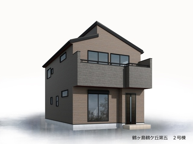 【2号棟　完成予想図】