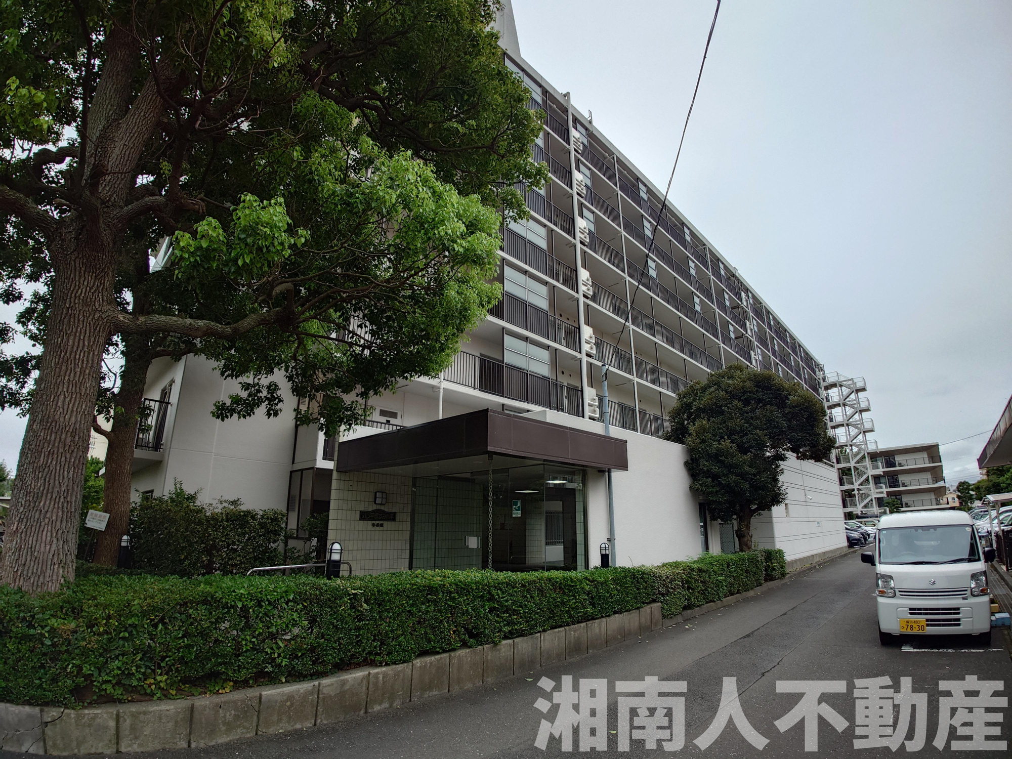 パレ平塚すみれ平参番館の外観|外はこのようになっています