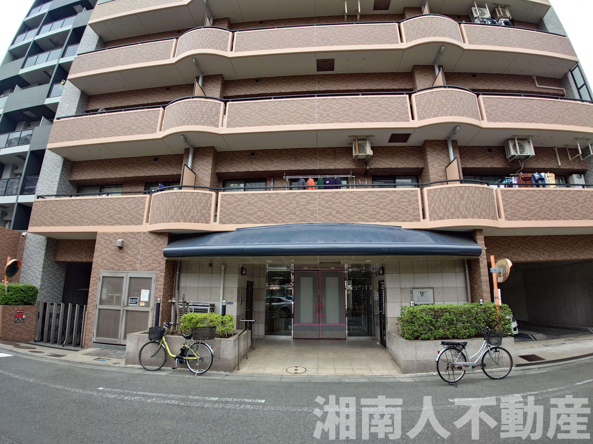 マイキャッスル平塚ロイヤルステージの外観|外観は落ち着いています