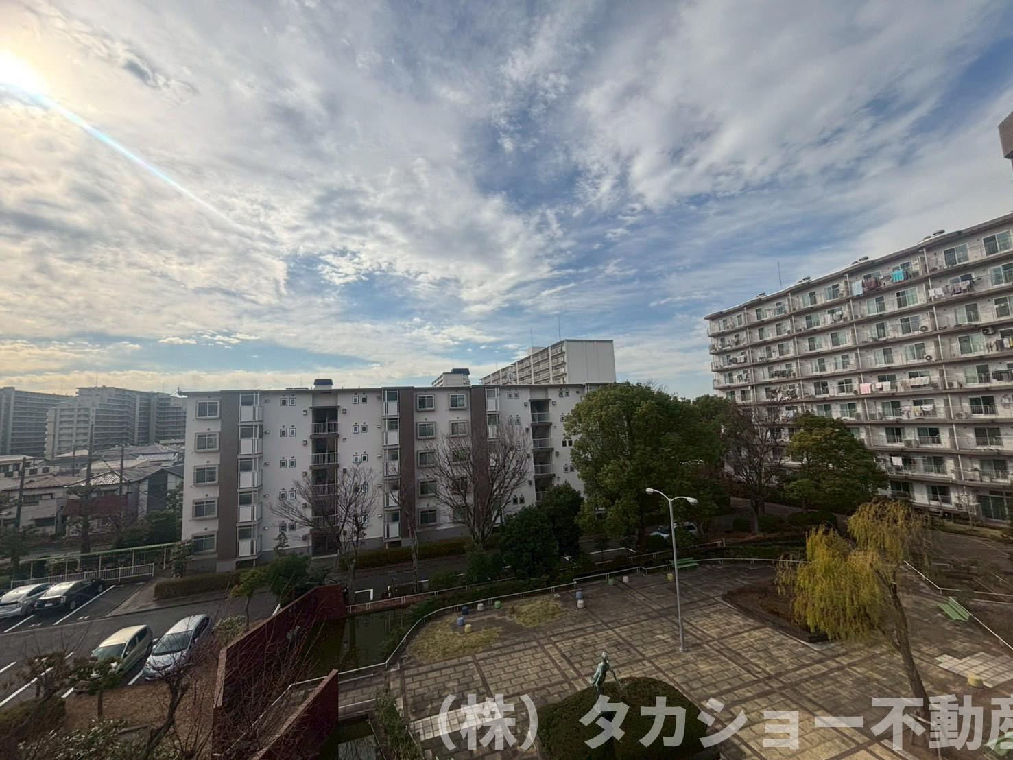 検見川アートホームズ　2号棟の展望