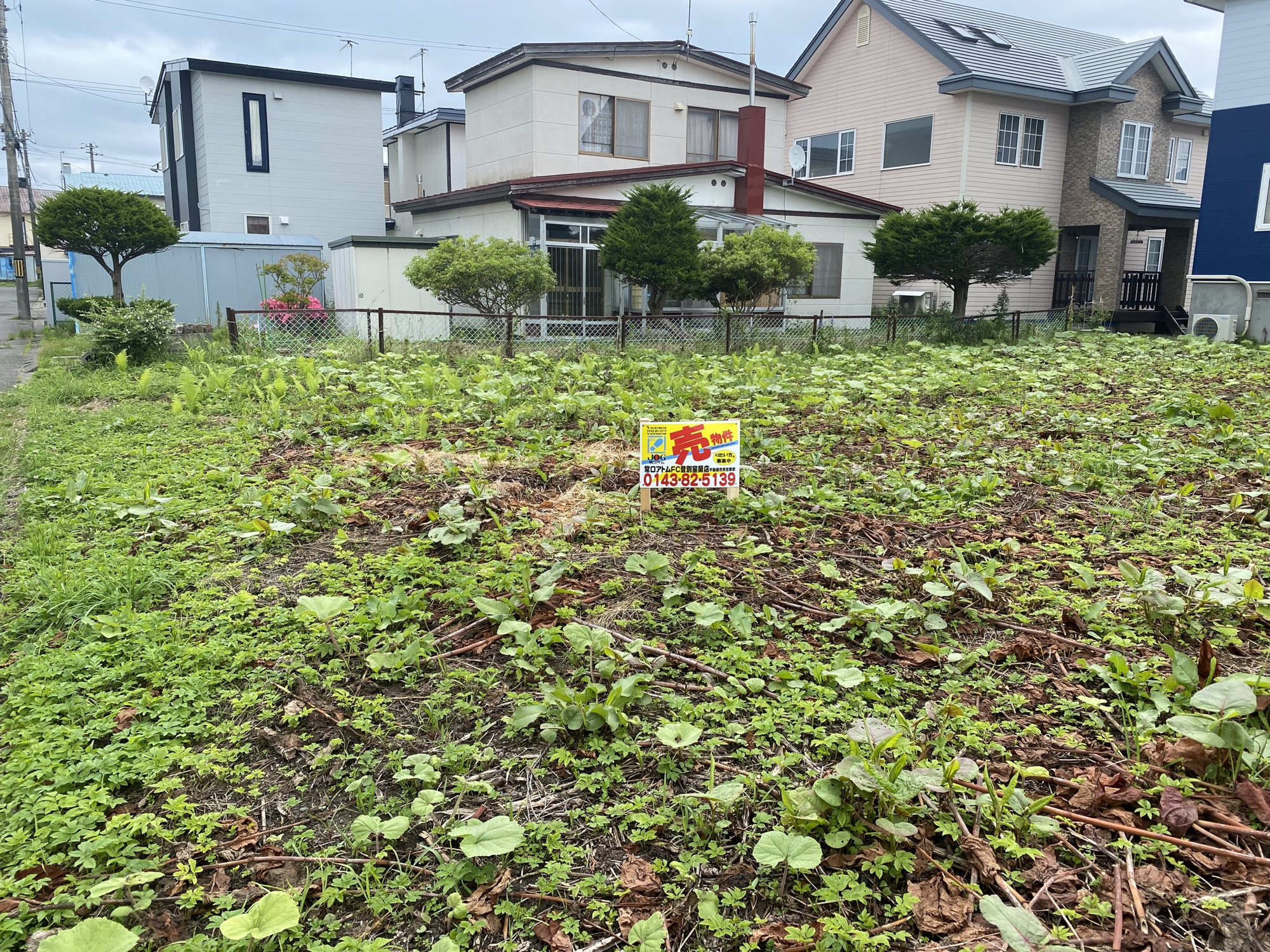 登別市桜木町1丁目22-1　土地の外観