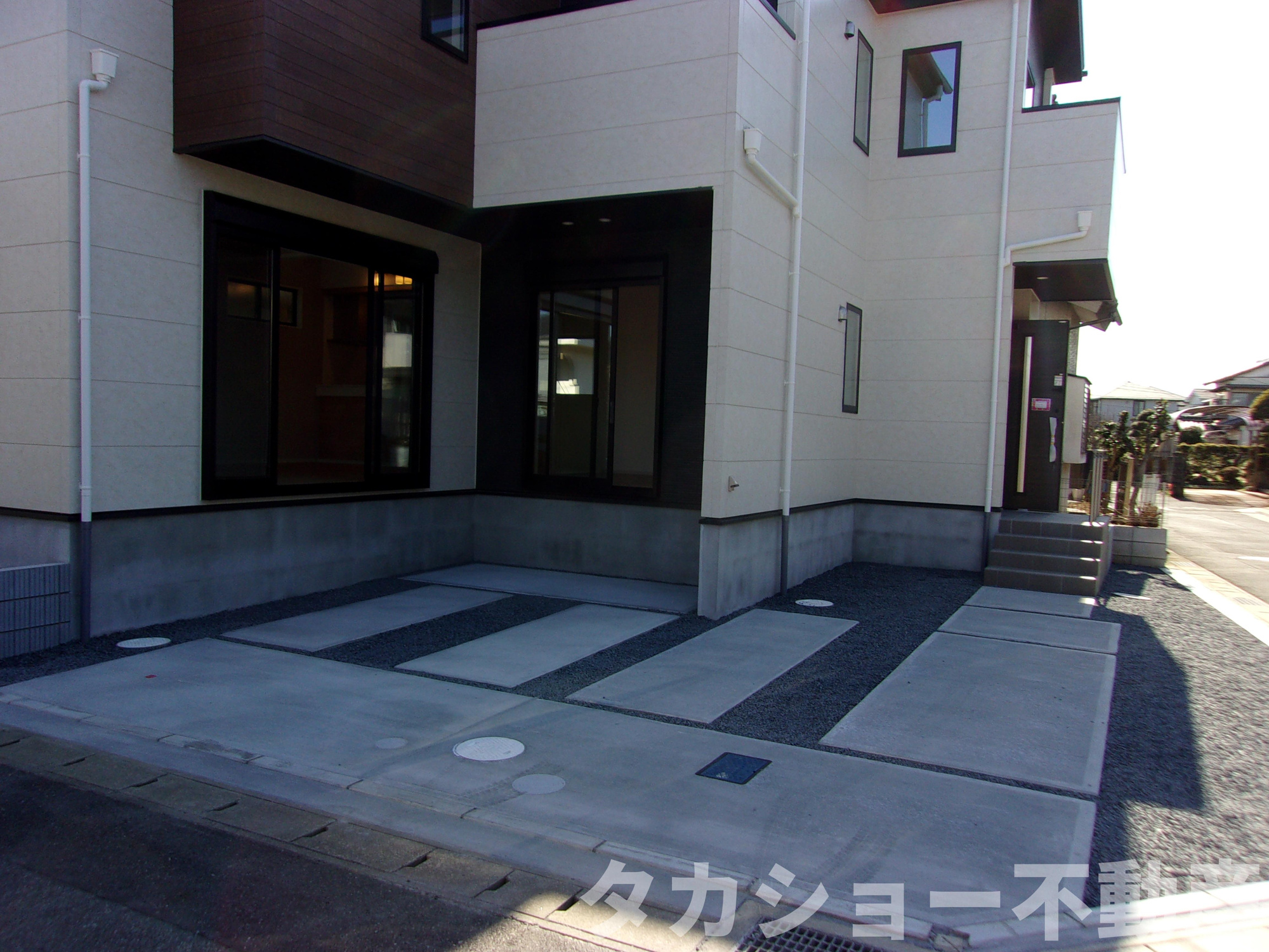 市原市五井　新築戸建の駐車場
