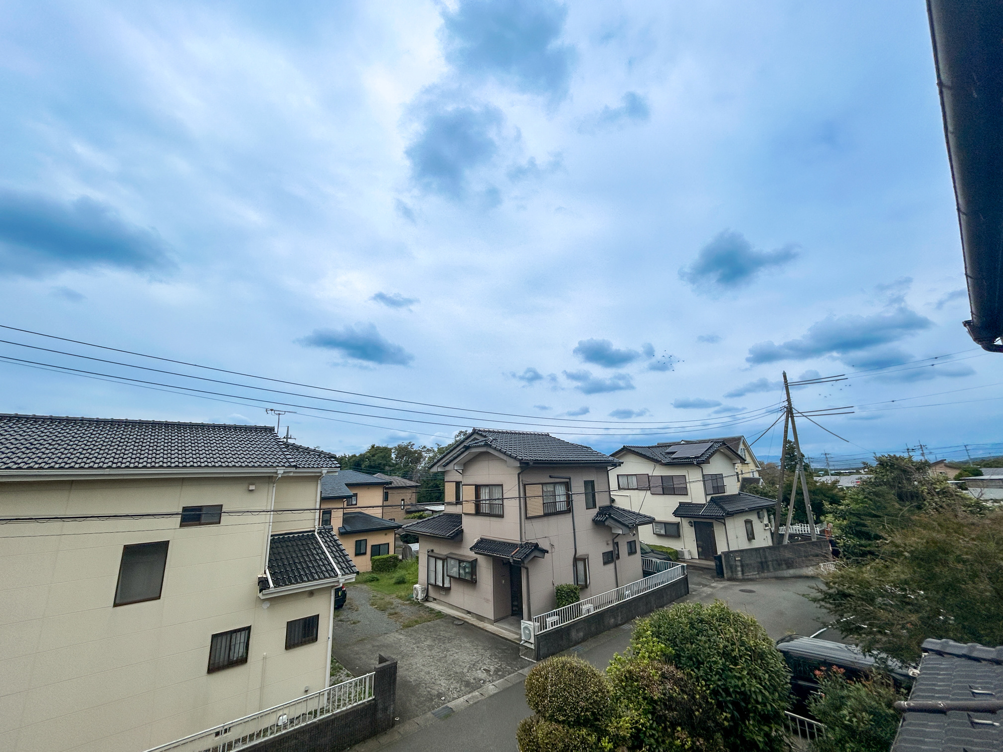前橋市富士見町1期　中古物件の展望|閑静な住宅街なので、周囲の住宅街とも程よい距離があります。習い事の練習なども安心して取り組めます。