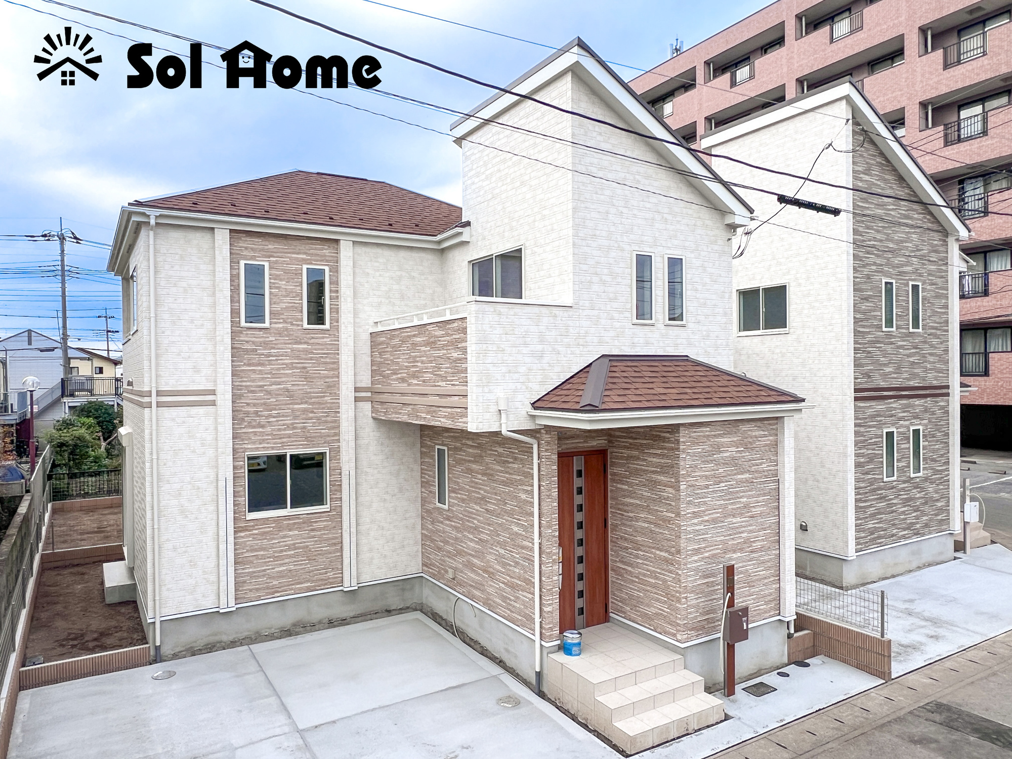 宇都宮市中今泉５丁目　新築住宅全３棟の外観|◆本日のご案内も大歓迎です♪◆ 図面や写真では分からない部分を不動産のプロが丁寧にご説明いたします！！ 年中無休のソルホームはいつでもお問い合わせをお待ちしております♪