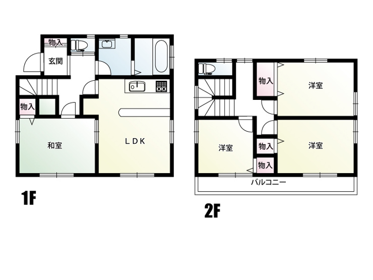 【深谷市上野台　間取図】