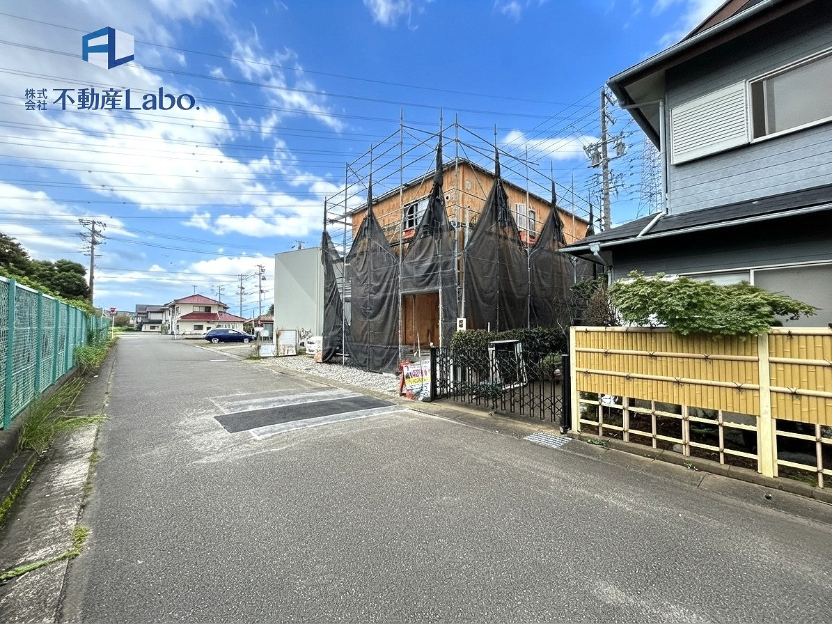 クレイドルガーデン　　富士市中之郷　第6　　全1棟の前面道路含む現地写真|見学、ご質問などお気軽にお問い合わせください(*^^*)
