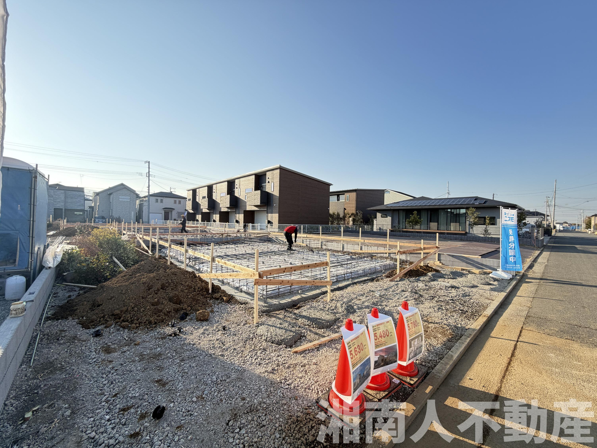 藤沢市菖蒲沢１０３４－１新築戸建ての外観|物件の外観です