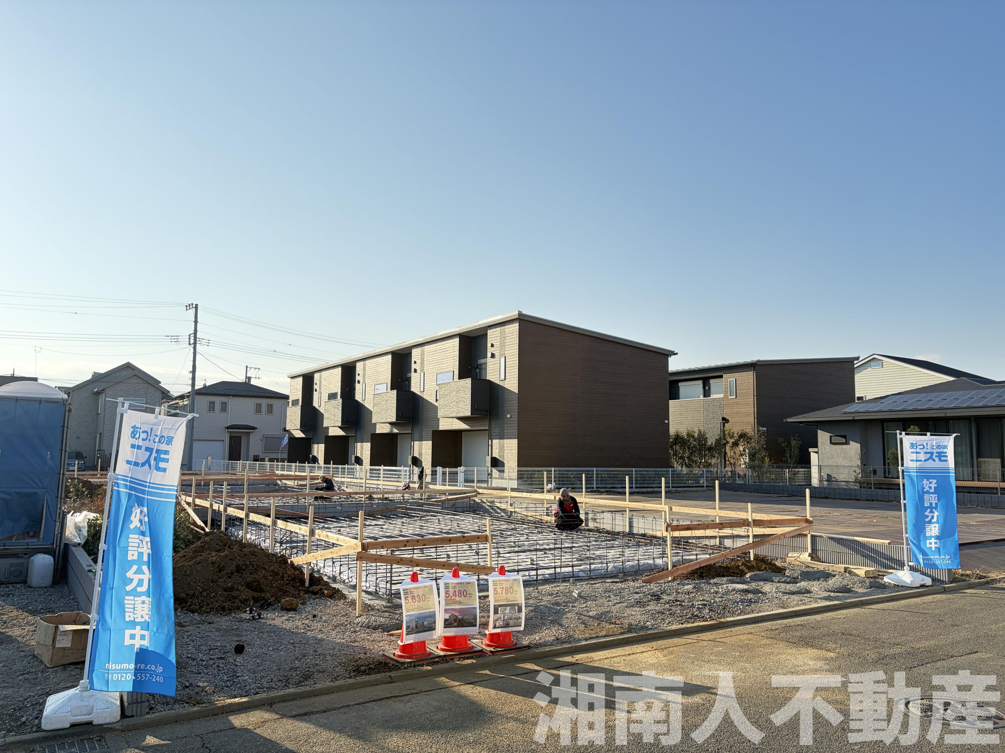 藤沢市菖蒲沢１０３４－１新築戸建ての外観|物件の外観です
