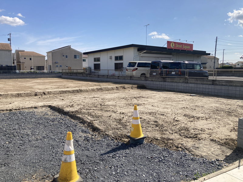 幸手市千塚（全2区画）1号棟　現地写真
