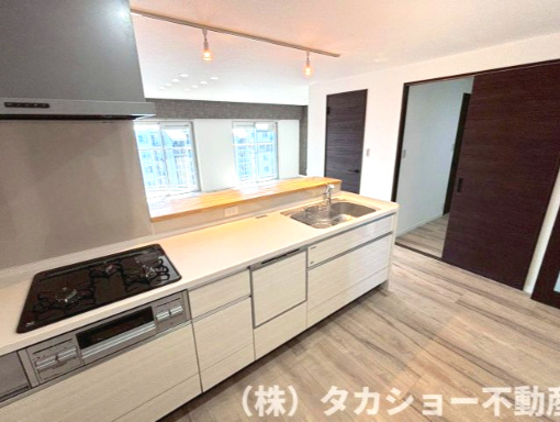 稲毛ファミールハイツ　1号棟のキッチン
