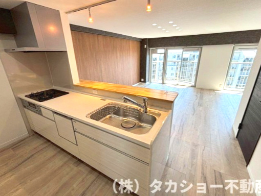 稲毛ファミールハイツ　1号棟のキッチン