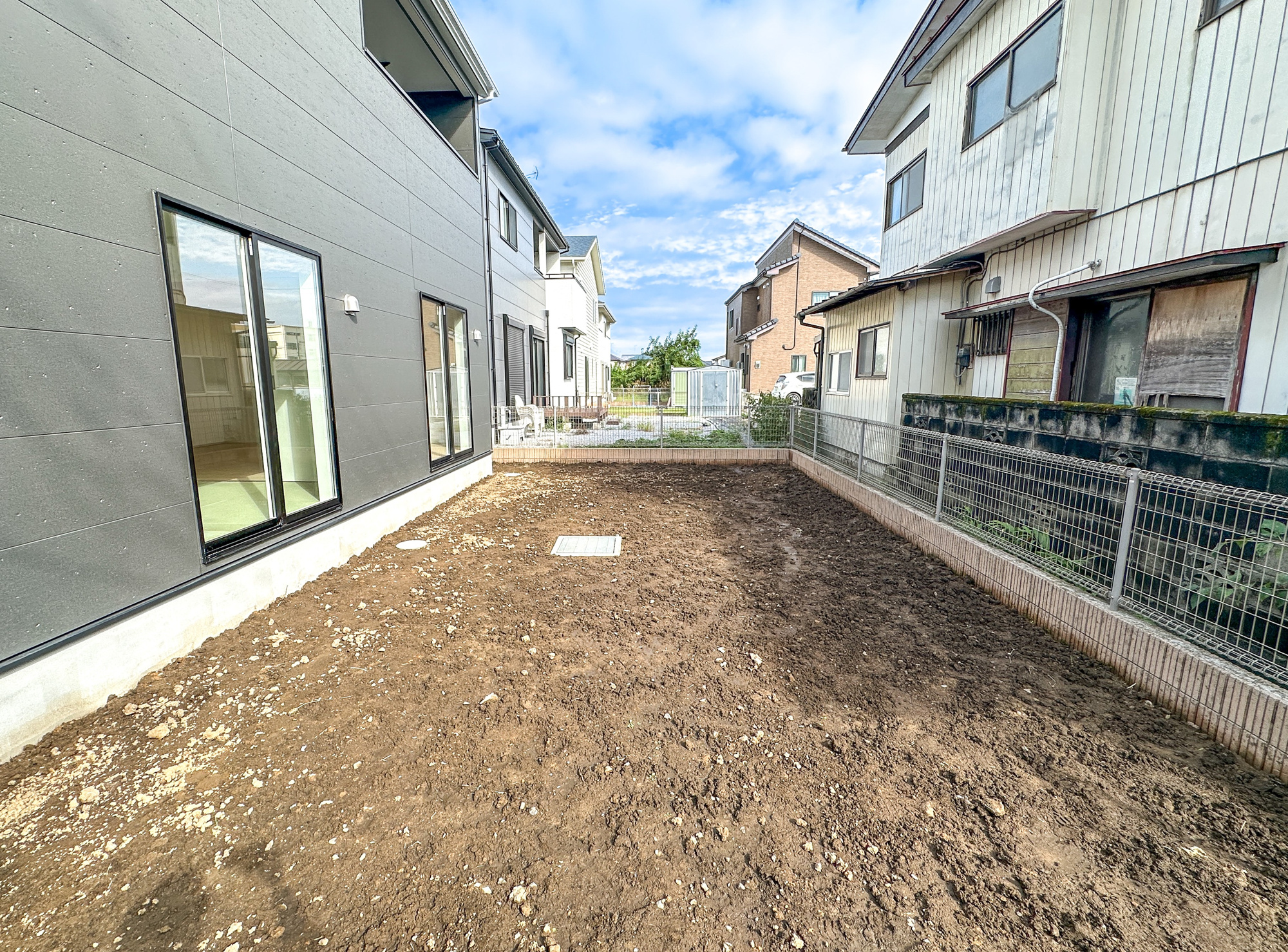 栃木市薗部町４丁目の新築一戸建の庭|お庭での家庭菜園・ガーデニングを通じて、お子様と一緒に育てていくと、思い出も増えていきそうですね♪