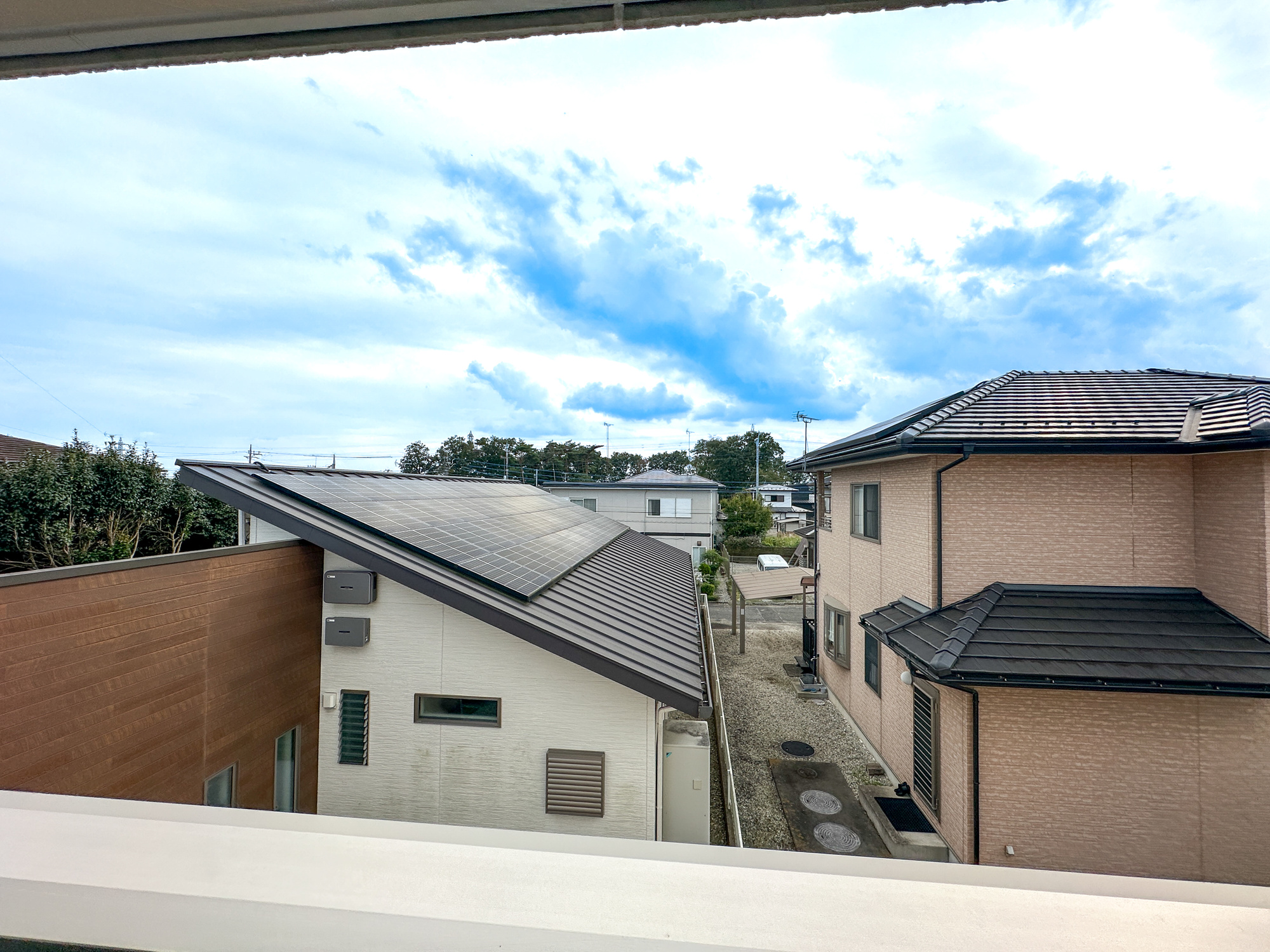 那須塩原市若草町の新築一戸建の展望|隣地との距離が確保されているので開放感のある眺望♪