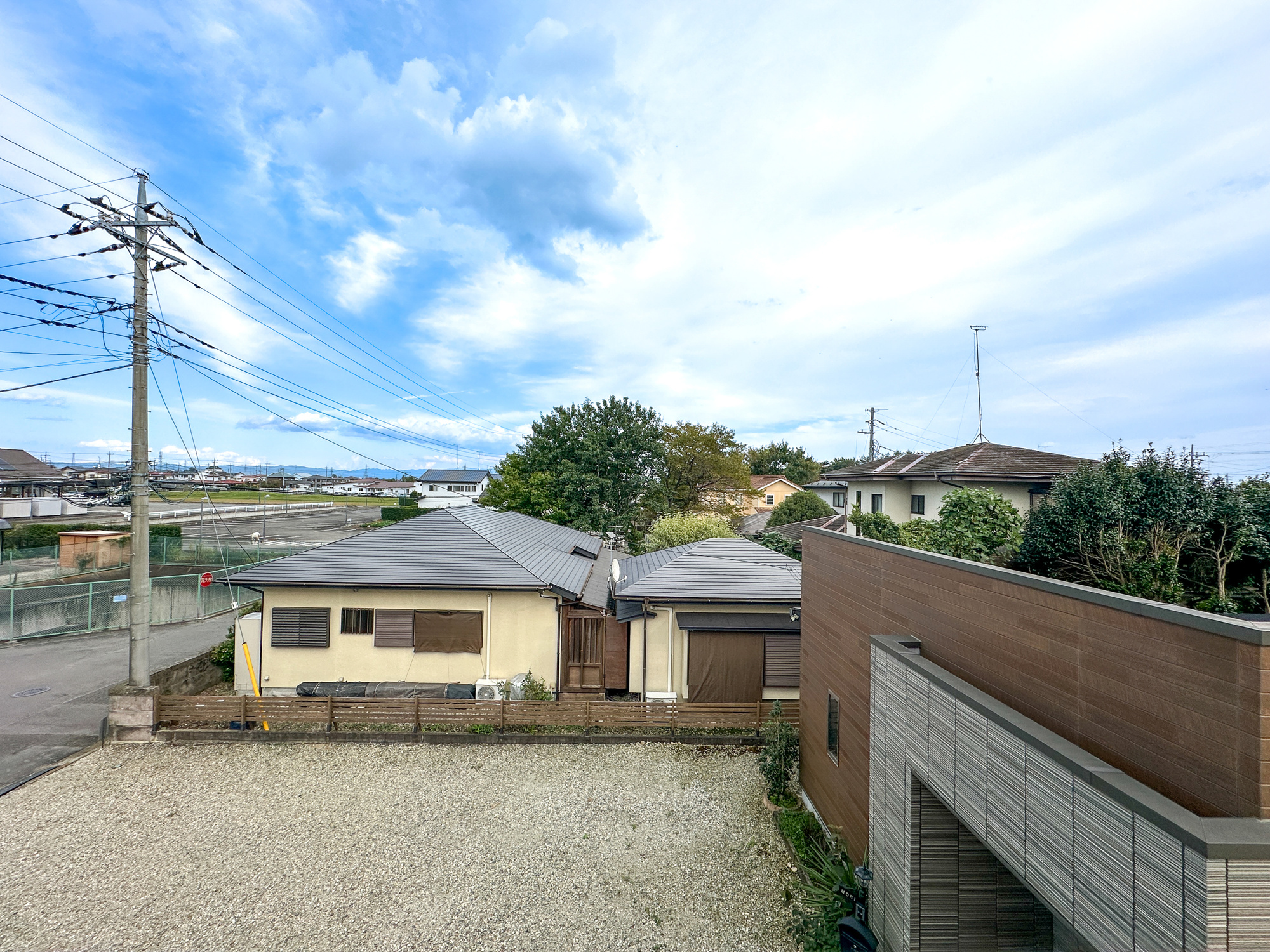 那須塩原市若草町の新築一戸建の展望|見晴らしの良い眺望は開放感たっぷり♪