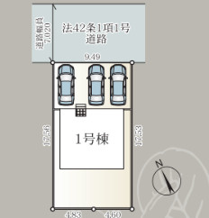 那須塩原市若草町の新築一戸建の区画図|「初めまして！」が集まる分譲地。たくさんの子供たちが年齢を問わずに、仲良く一緒に成長できるのは分譲地の特徴ですね。