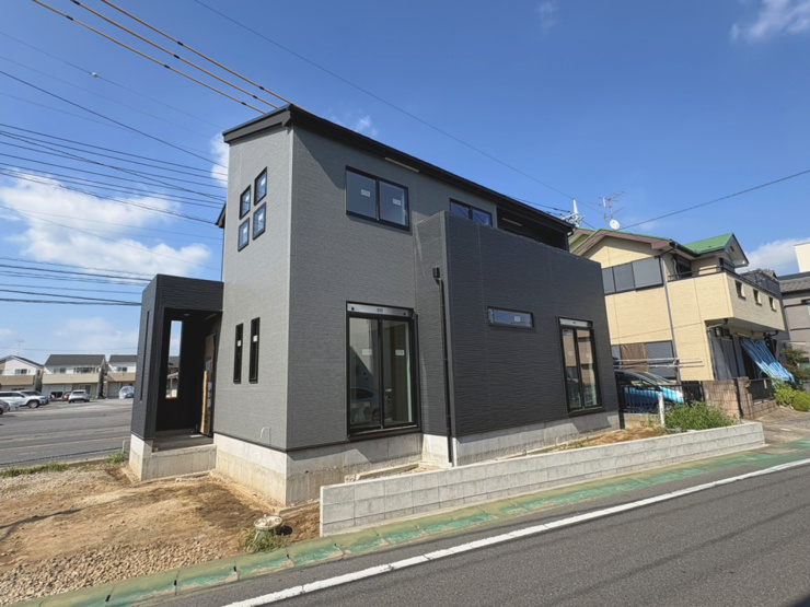 取手市白山 1号棟　現地外観　2026年7月撮影


