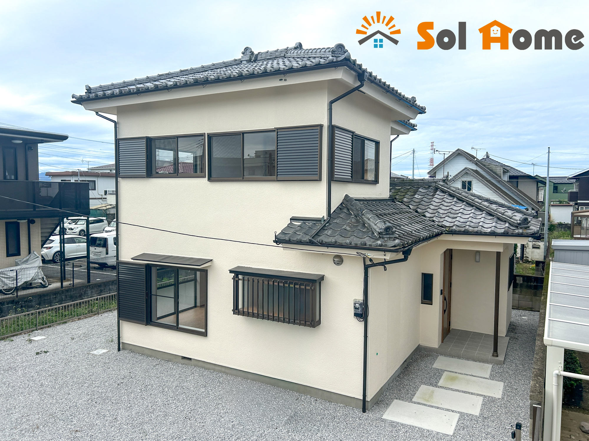 玉村町上新田　中古住宅の外観|◆本日のご案内も大歓迎です♪◆ 図面や写真では分からない部分を不動産のプロが丁寧にご説明いたします！！ソルホームはいつでもお問い合わせをお待ちしております♪