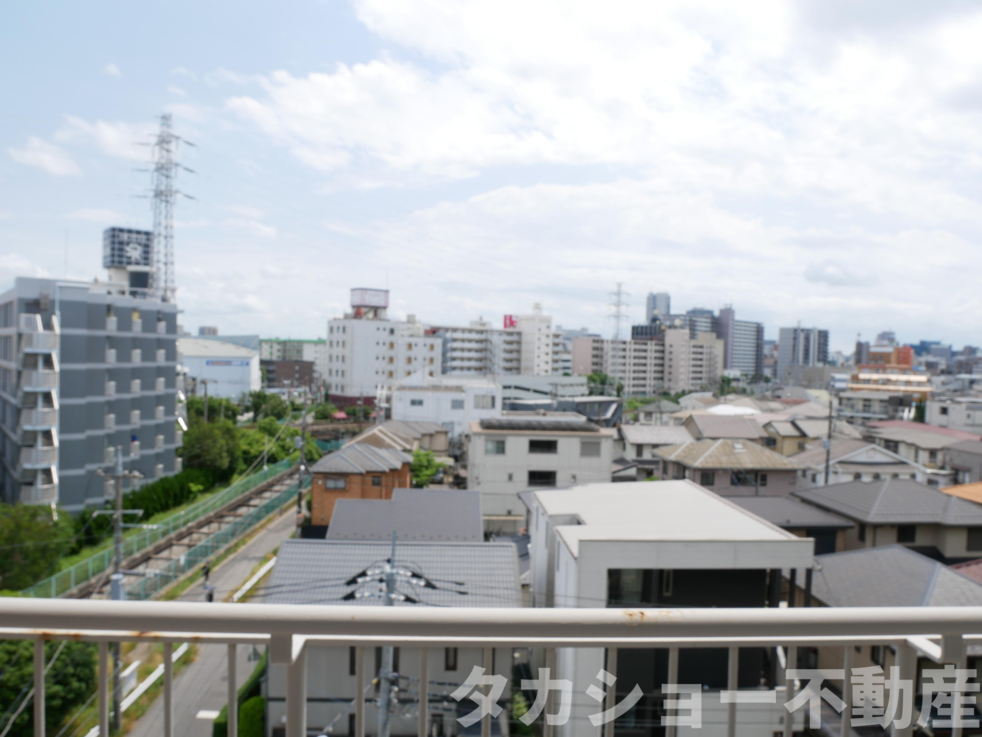 東千葉ハイツ1号棟の展望