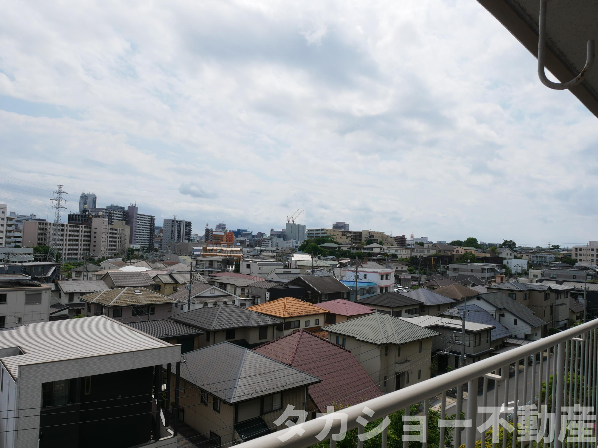 東千葉ハイツ1号棟の展望